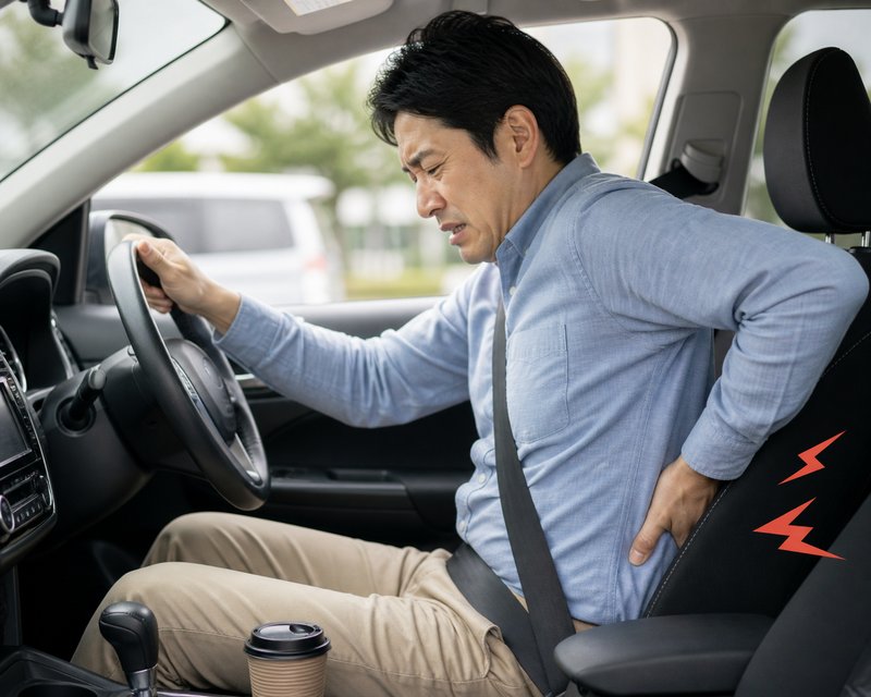 長時間運転後の腰痛・首こりケアの整骨院｜ひなた整骨院
