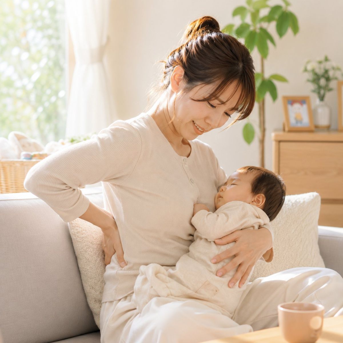 授乳中の背中の痛み・授乳姿勢セルフケア｜ひなた整骨院｜ひなた整骨院