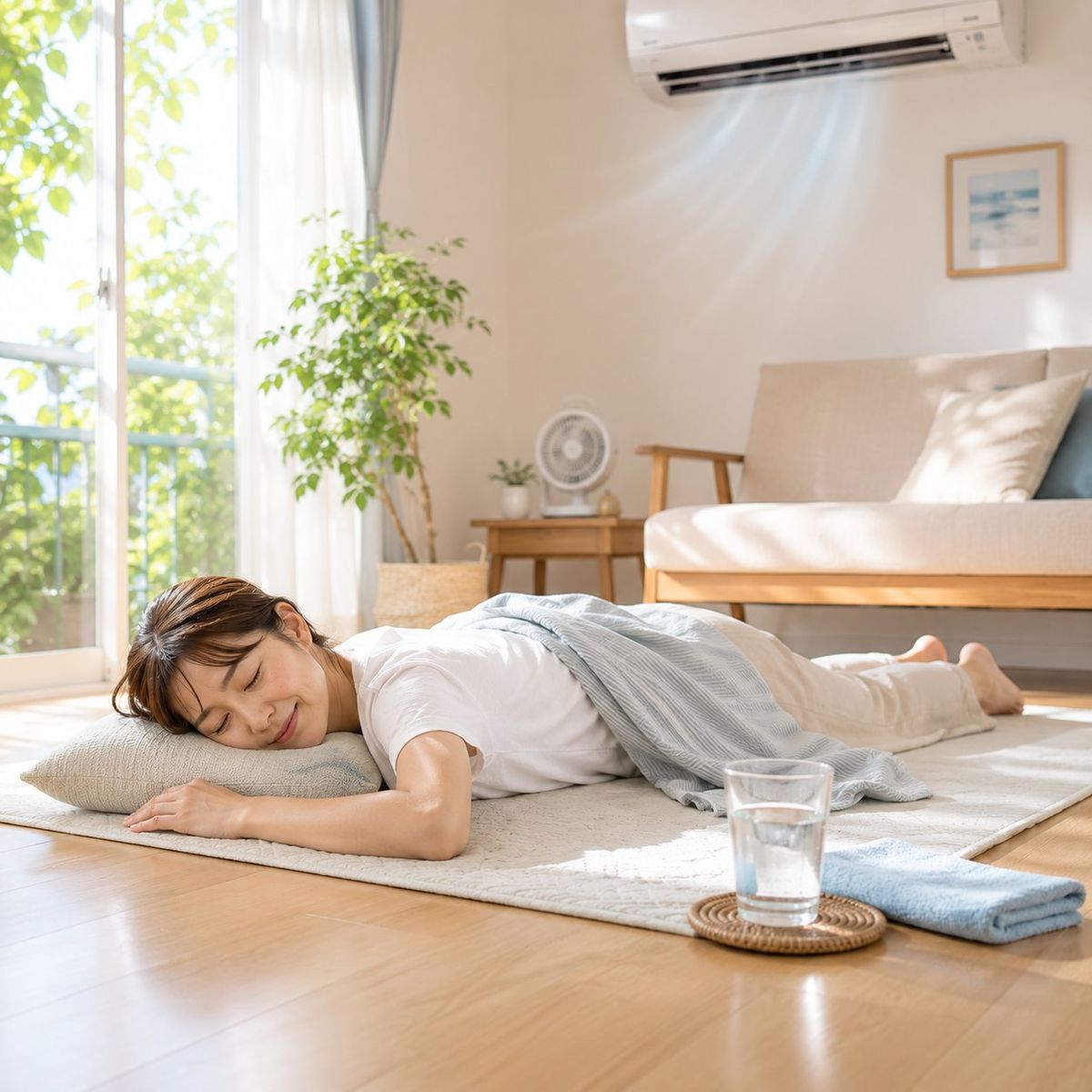 夏の床寝による腰・背中の痛み対策｜ひなた整骨院｜ひなた整骨院