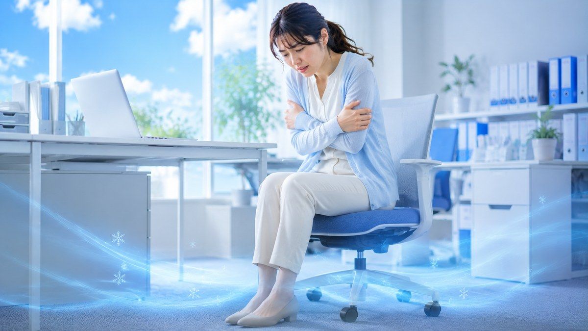 夏の冷房による末端冷え対策｜ひなた整骨院