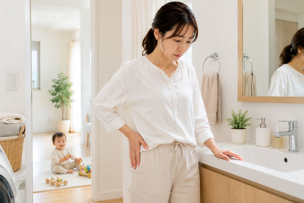 産後の尿もれ・骨盤底筋ケア｜ひなた整骨院