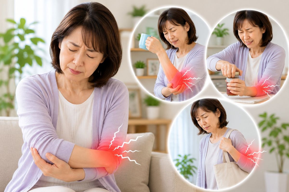 テニス肘・肘の外側の痛みのセルフケア｜ひなた整骨院